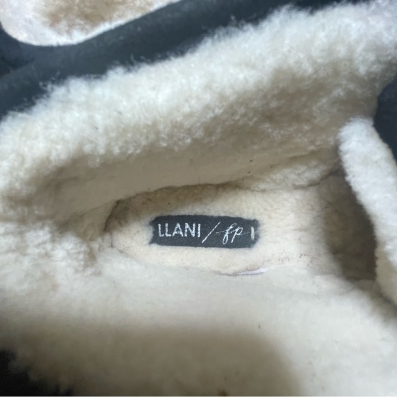 Free People Llani embroidered shearling lined slippers - Picture 6 of 7